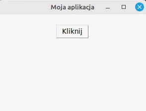 Przycisk Tkinter