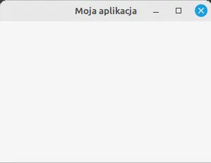 Przykładowe okno Tkinter