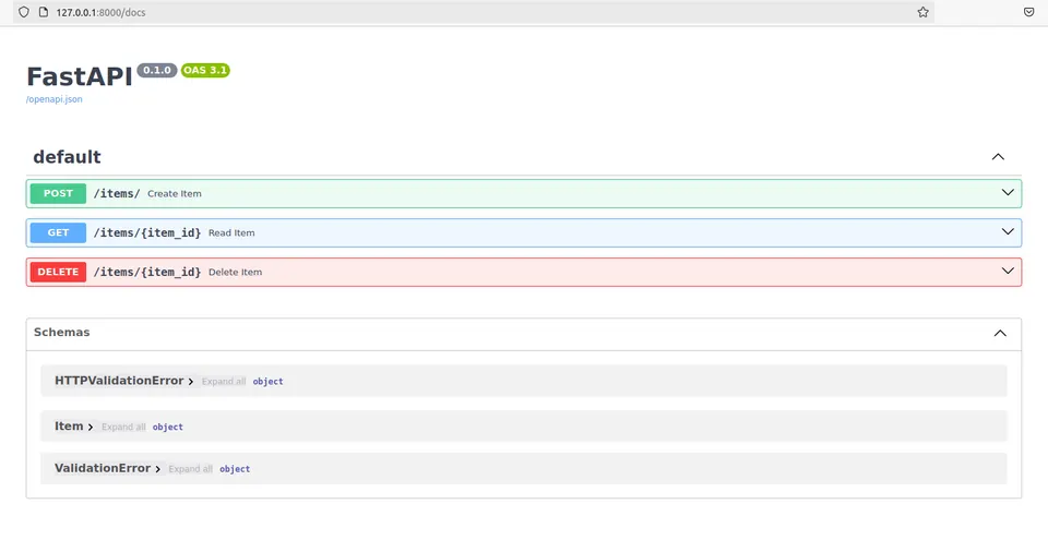 Swagger UI Example