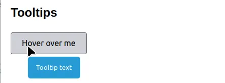 Tooltip Example