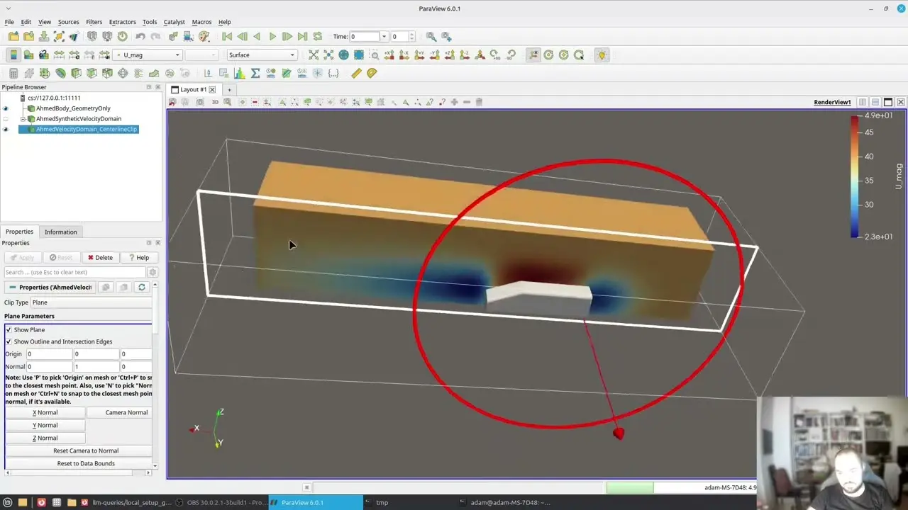 ParaView MCP Server demonstration