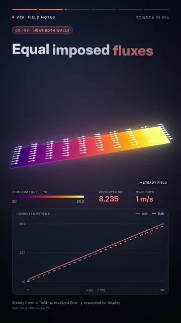 Short: a 2D heat conduction solver converging